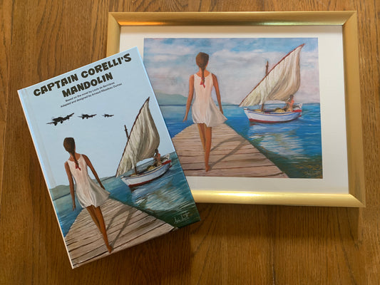 Captain Corelli's Mandolin Book and Artwork