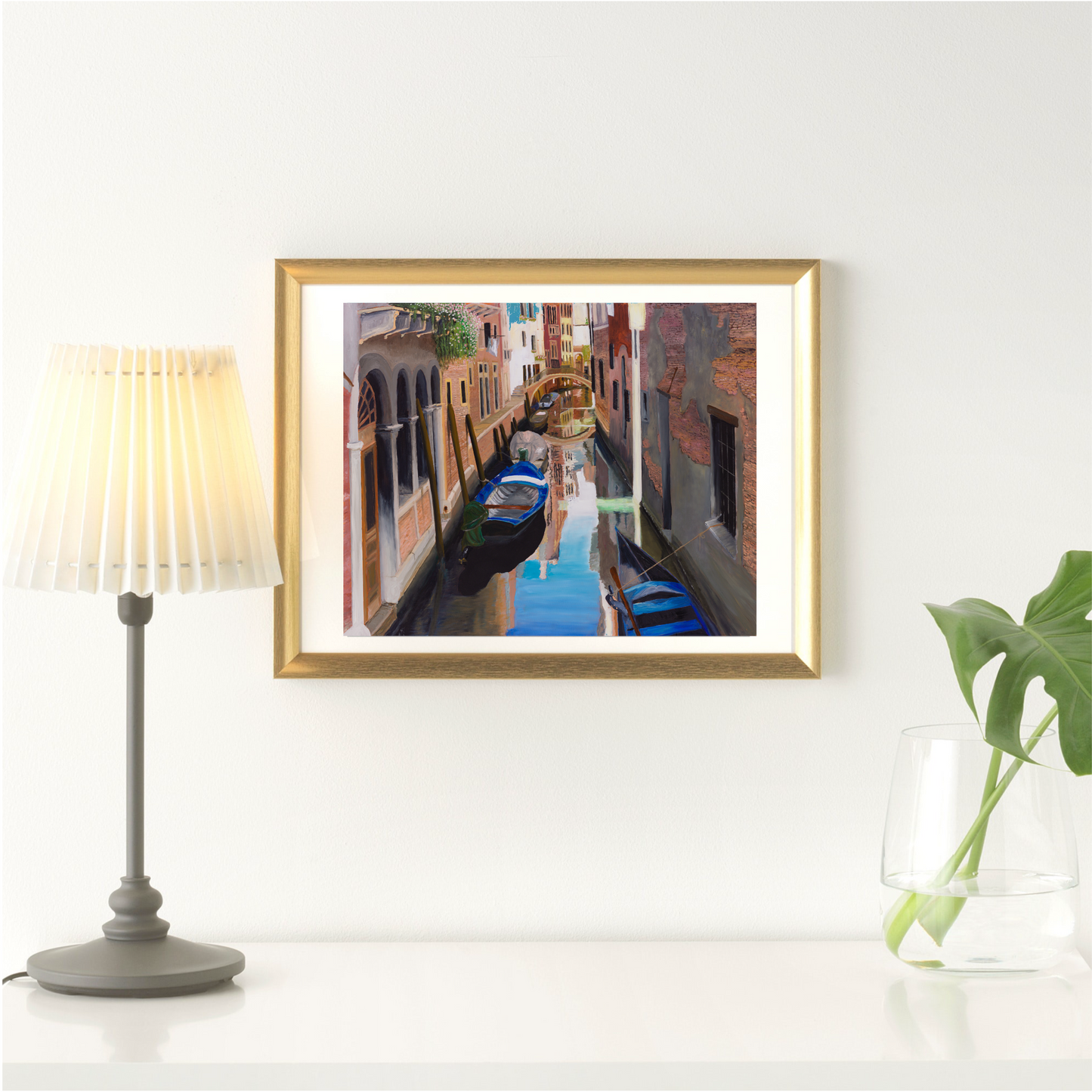 Venise, le canal des deux tours