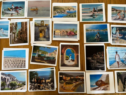 Reproductions of the artworks