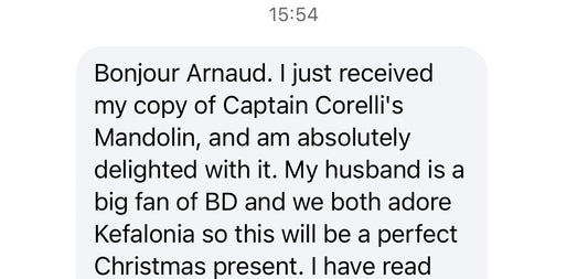 Nice customer feedback from UK