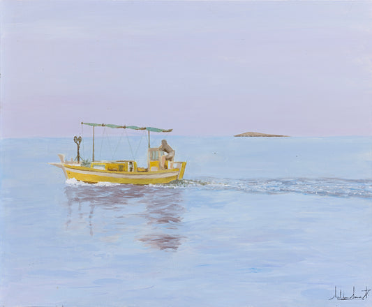 Fisherman in the morning