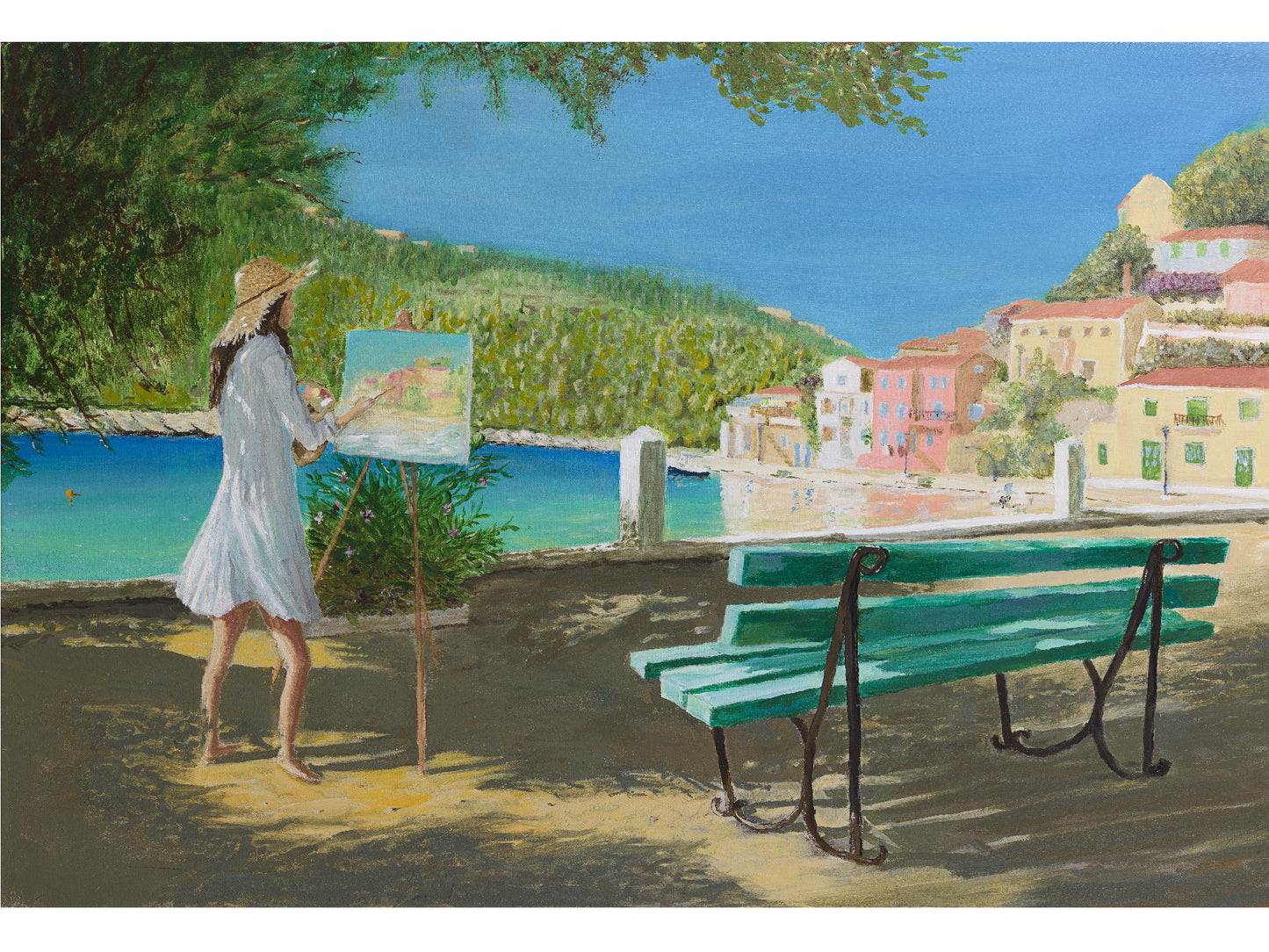 Peinture à Assos