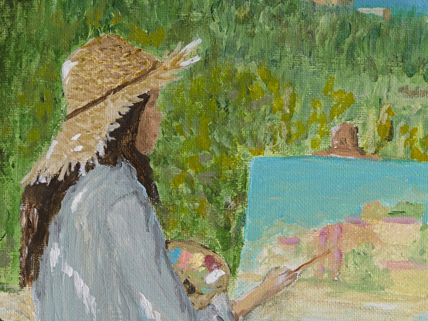 Painting in Assos